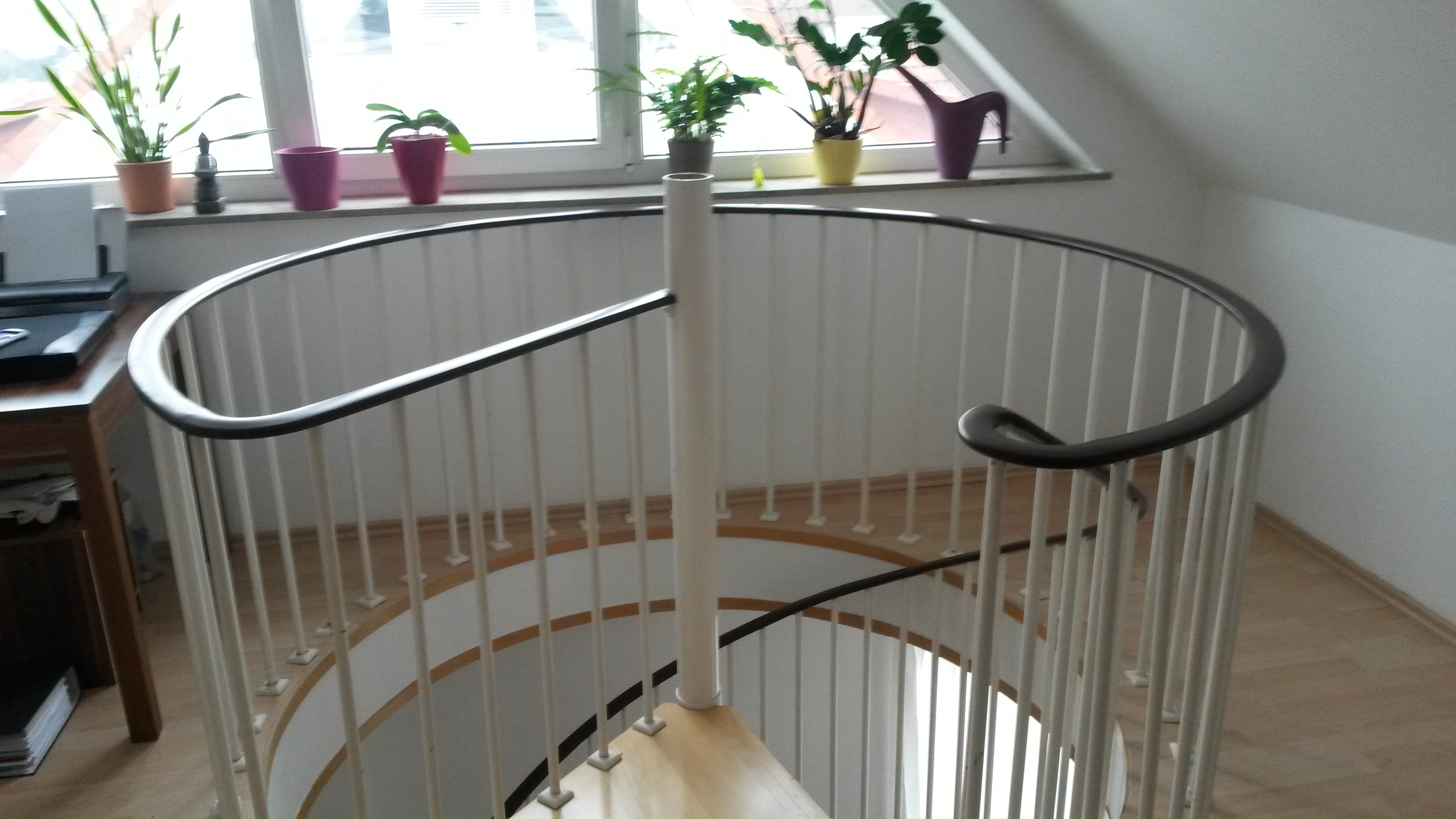 Handlauf aus Kunststoff in modernem Design
